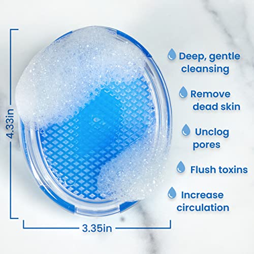 Exfoliating Brush to Treat and Prevent Razor Bumps and Ingrown Hairs - Elimin...