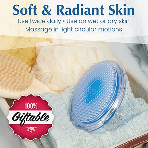 Exfoliating Brush to Treat and Prevent Razor Bumps and Ingrown Hairs - Elimin...