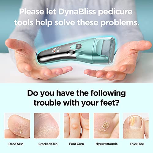 Electric Callus Remover for Feet - DynaBliss Upgraded Electric Foot File, Ped...