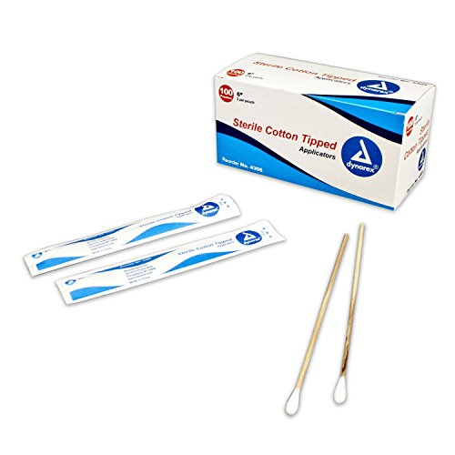 Cotton Tip Applicator 6" 2's Sterile 100/box