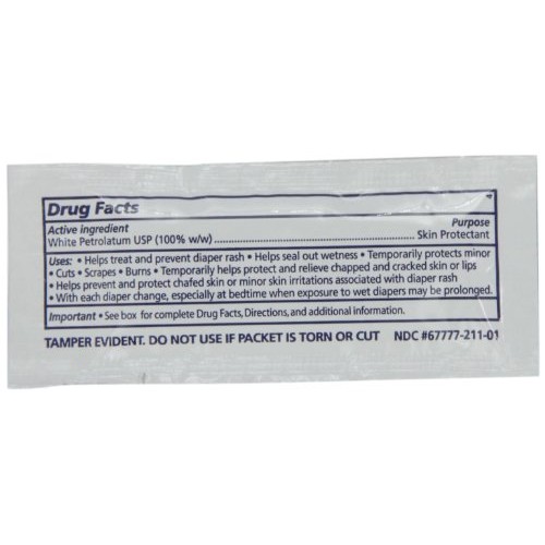 Dynarex White Petrolatum 5 g foil packs 6/144/Cs