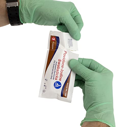 Povidone Iodine Swabsticks 3's - 25/Box