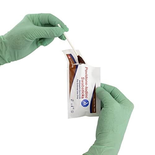 Povidone Iodine Swabsticks 3's - 25/Box