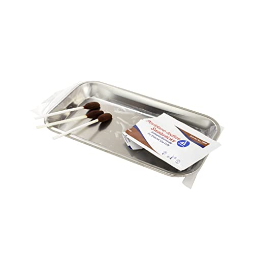 Povidone Iodine Swabsticks 3's - 25/Box