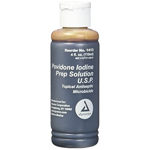 PVP Povidone Iodine Disinfecting Solution 4 oz