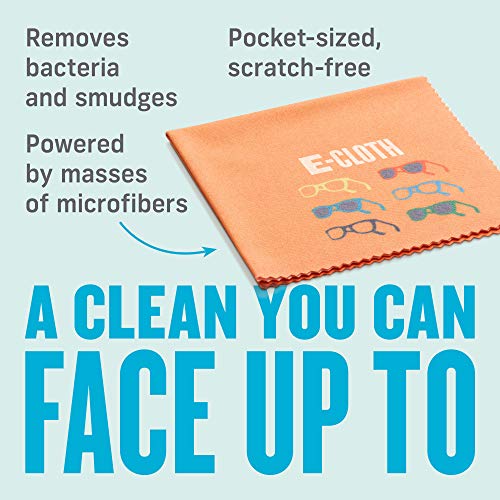 E-Cloth Glasses Cloth, Premium Microfiber Cleaning Cloth, Ideal Eyeglass and ...