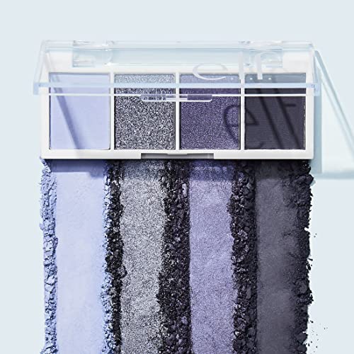 e.l.f. Bite-Size Eyeshadow, Ultra-Pigmented Eye Makeup Quad, 4 Matte & Shimme...