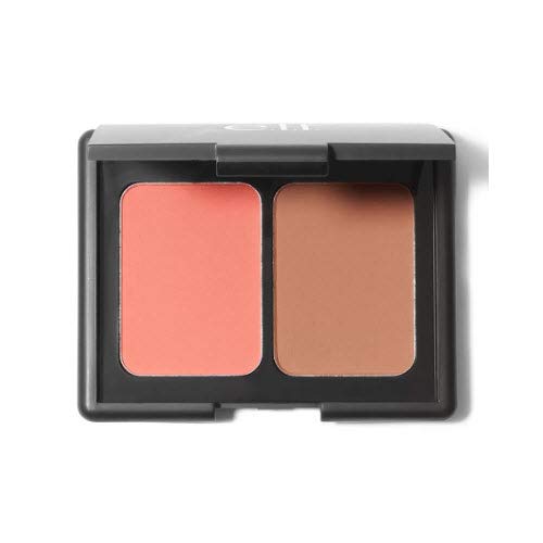 e.l.f. Cosmetics Contouring Blush & Bronzing Powder, Two Matte Shades Perfect...