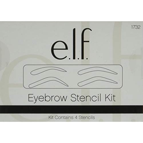 e.l.f. Cosmetics Eyebrow Stencil Kit for Perfectly Shaped Brows, Contains 4 R...