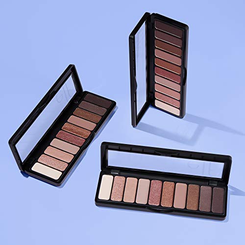 e.l.f. Cosmetics Rose Gold Eyeshadow Palette, 10 Shades, Nude Rose Gold, 0.49...