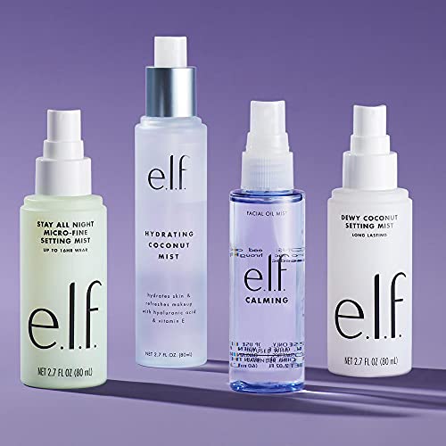 e.l.f. Dewy Coconut Setting Mist, Makeup Setting Spray, Hydrates & Conditions...