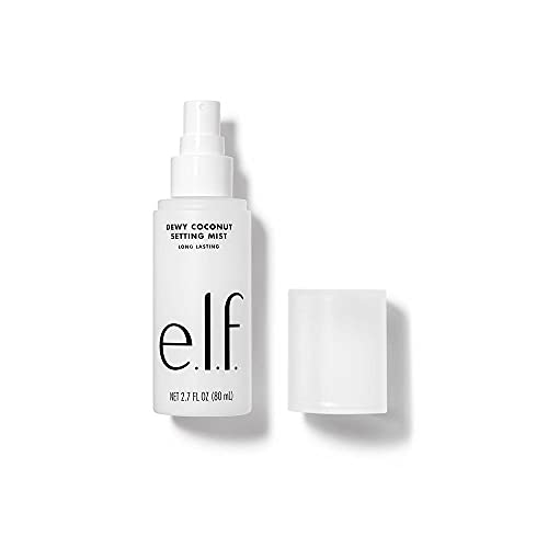 e.l.f. Dewy Coconut Setting Mist, Makeup Setting Spray, Hydrates & Conditions...