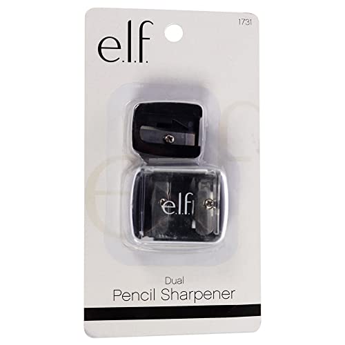 e.l.f, Dual-Pencil Sharpener, Convenient, Essential Tool, Sharpens, Easy To C...