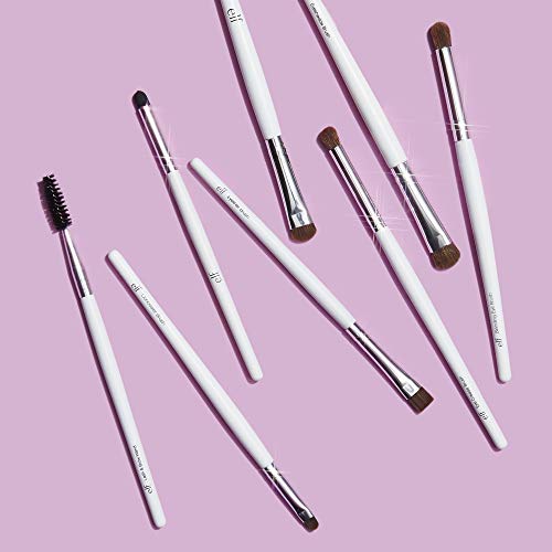 e.l.f. Eyeshadow Brush, Vegan Makeup Tool, For Precision Application and Flaw...