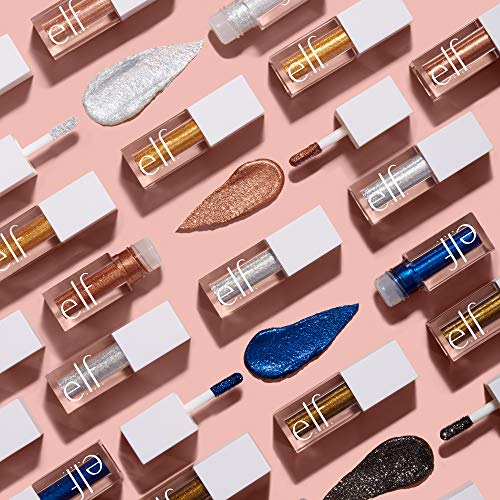 e.l.f., Liquid Glitter Eyeshadow, Long Lasting, Quick-Drying, Opaque, Gel-Bas...