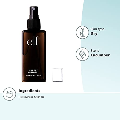 e.l.f. Makeup Mist & Set - Large Lightweight, Long Lasting, All-Day Wear Revi...