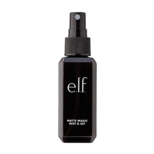 e.l.f, Matte Magic Mist & Set - Small, Lightweight, Long Lasting, Mattifying,...