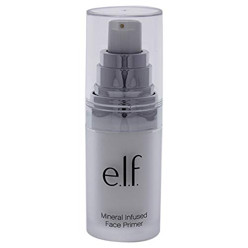 e.l.f, Mineral Infused Face Primer - Small, Weightless, Silky, Long Lasting, ...