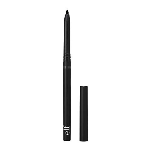 e.l.f. No Budge Retractable Eyeliner, Creamy & Ultra-Pigmented, Waterproof, C...