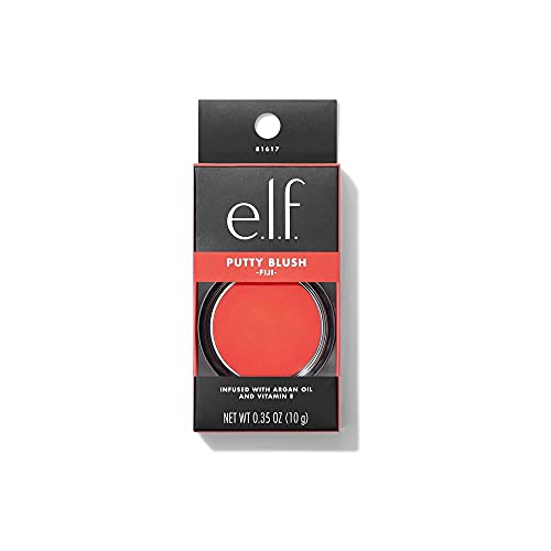 e.l.f. Putty Blush, Creamy & Ultra Pigmented Formula, Infused with Argan Oil ...
