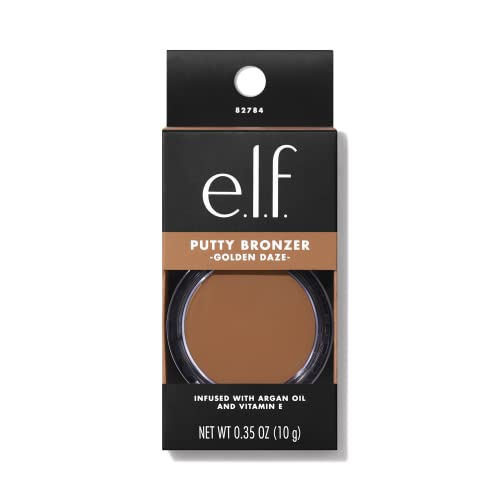 e.l.f. Putty Bronzer, Creamy & Highly Pigmented Formula, Creates a Long-Lasti...