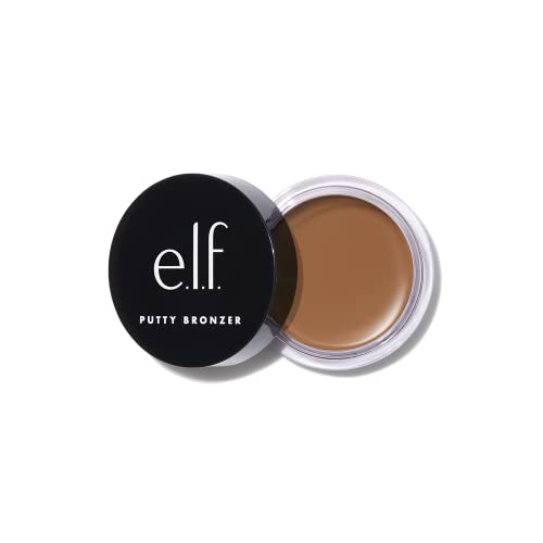 e.l.f. Putty Bronzer, Creamy & Highly Pigmented Formula, Creates a Long-Lasti...
