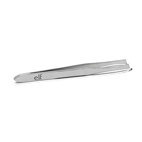 e.l.f., Slant Tweezer, Professional Quality Stainless Steel, Provides a Stron...