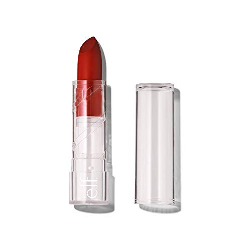 e.l.f. Srsly Satin Lipstick, Intense color Payoff & Silky Smooth Formula, Che...