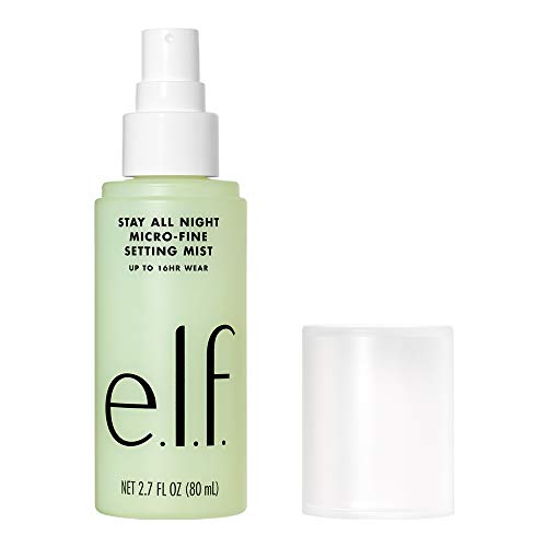 e.l.f. Stay All Night Micro-Fine Setting Mist, 16HR Wear, Hydrating & Refresh...