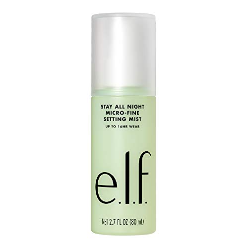 e.l.f. Stay All Night Micro-Fine Setting Mist, 16HR Wear, Hydrating & Refresh...