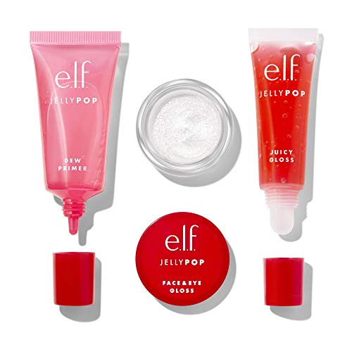 Elf Jelly Pop Mini Kit! Includes Primer, Eye & Face Gloss And Lip Gloss! Face...