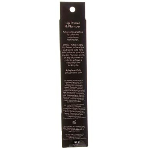 Lip Primer and Plumper Duo by e.l.f. for Women - 0.11oz Makeup - (Pack of 2)