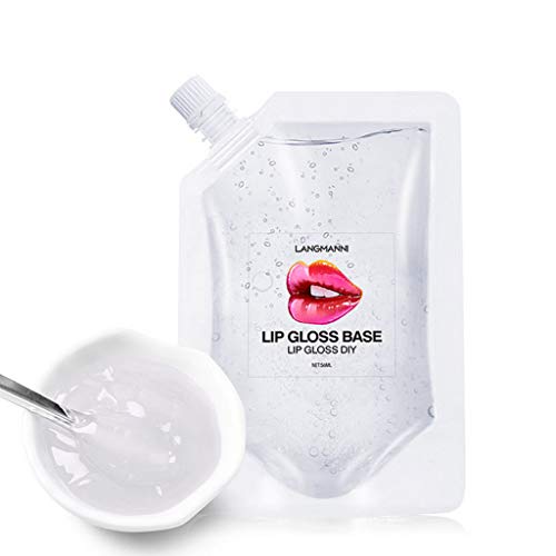 Eakroo 2Pcs Moisturize Lip Gloss Base, Lip Gloss Base Oil Material Lip Makeup...
