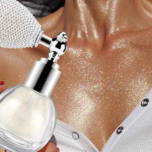 Highlighter Powder Spray Shimmering Spray Powder Sparkle Powder Body Glitter ...