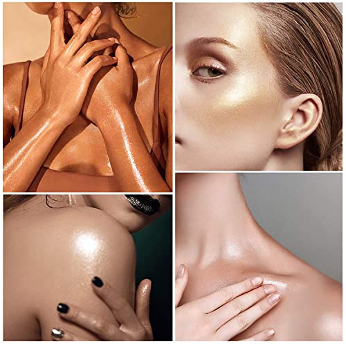 Highlighter Powder Spray Shimmering Spray Powder Sparkle Powder Body Glitter ...