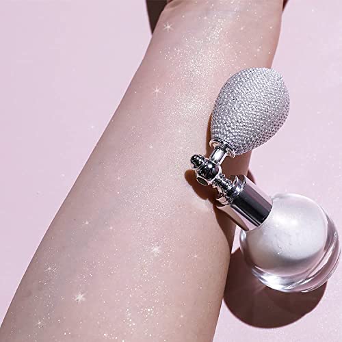 Highlighter Powder Spray Shimmering Spray Powder Sparkle Powder Body Glitter ...