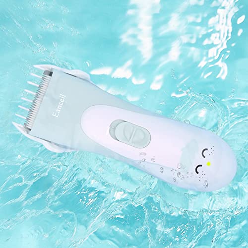 Baby Hair Clippers, Ceramic Blade Electric Kids Hair Trimmer, Ultra-Quiet Cor...