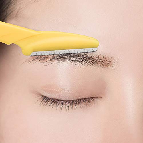 EAONE 30Pcs Eyebrow Razor Dermaplaning Tool Eyebrow Trimmer Shaper with Preci...