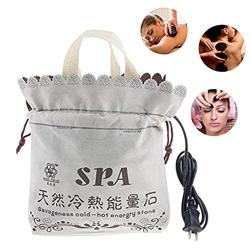 Massage Stones Heater Electric Hot Stone Heater Massage Stones Heating Bag Ho...