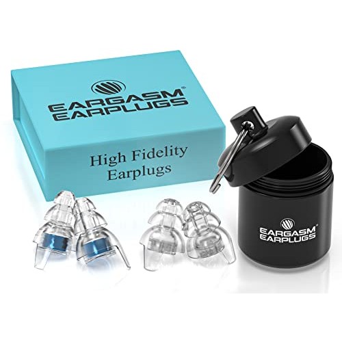 Eargasm High Fidelity Earplugs for Concerts Musicians Motorcycles Noise Sensi...