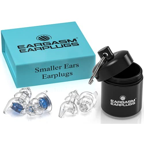 Eargasm Smaller Ears Earplugs for Concerts Musicians Motorcycles Noise Sensit...