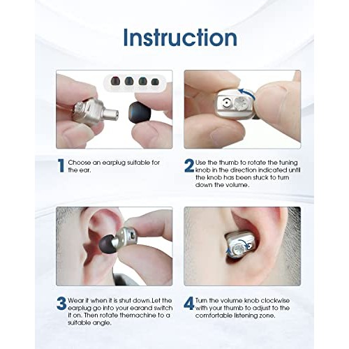 EAROTO Hearing Amplifier to Aid Hearing ,Rechargeable Digital Hearing Amplifi...