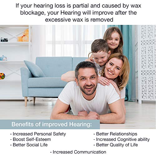 EARPROS Ear Wax Removal Tool Kit Ear Cleaning System Ear Irrigation Kit - Ear...