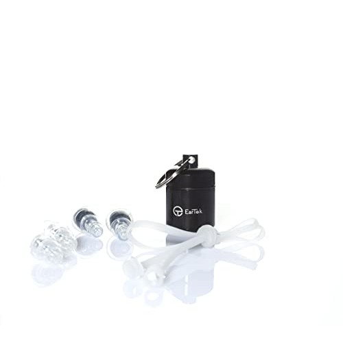 EarTek High Fidelity Ear Plugs for Musicians, Concerts, DJ’s, Motorcycles, an...