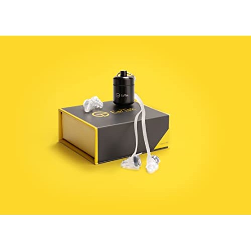 EarTek High Fidelity Ear Plugs for Musicians, Concerts, DJ’s, Motorcycles, an...