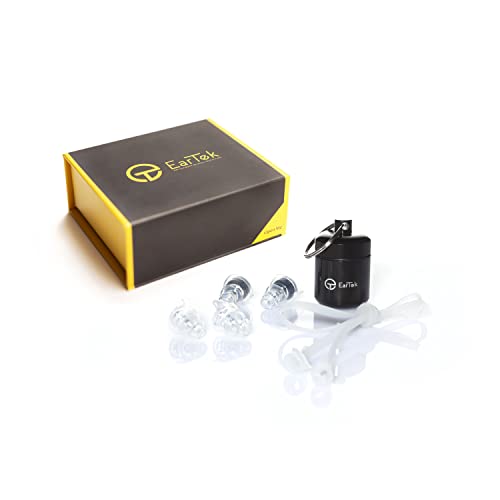 EarTek High Fidelity Ear Plugs for Musicians, Concerts, DJ’s, Motorcycles, an...