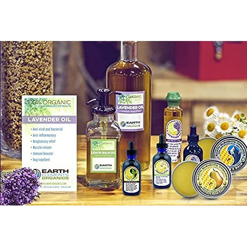 100% Organic Comfrey Medicinal Herbal Oil, Raw, Non-GMO – Wound Healing, Skin...