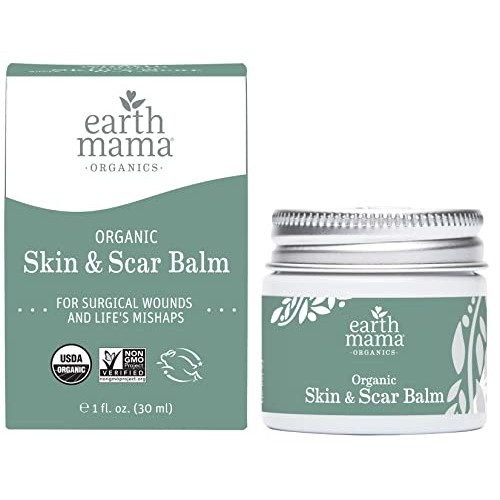 Organic Skin & Scar Balm by Earth Mama | Reduces the Discomfort and Appearanc...