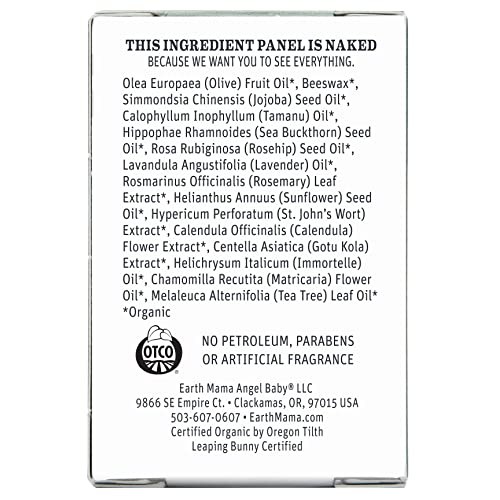 Organic Skin & Scar Balm by Earth Mama | Reduces the Discomfort and Appearanc...