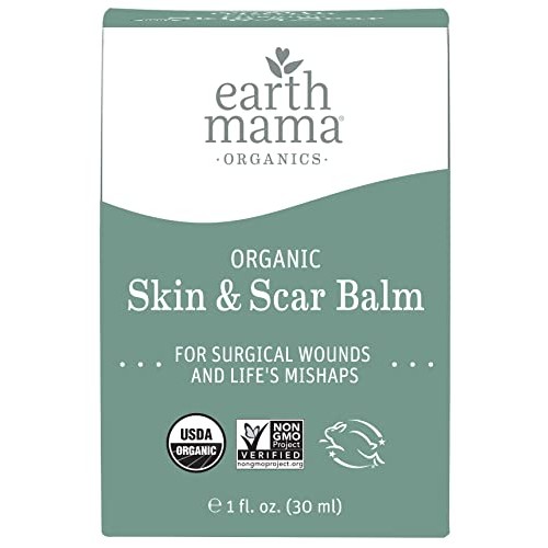 Organic Skin & Scar Balm by Earth Mama | Reduces the Discomfort and Appearanc...